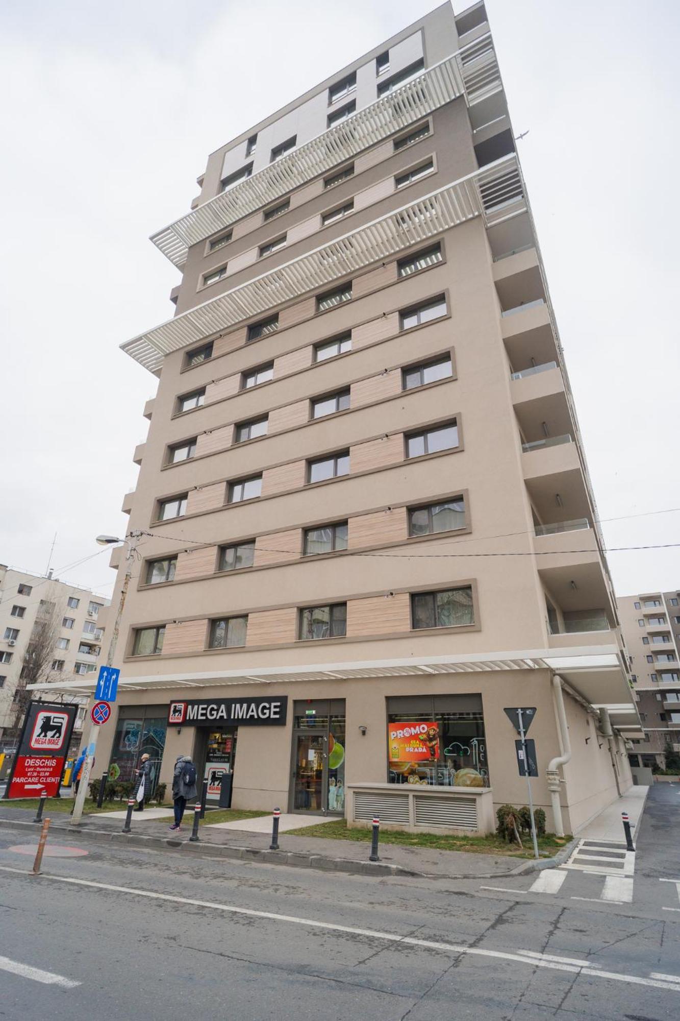 בוקרשט Central Apartments With City View & Large Balcony מראה חיצוני תמונה